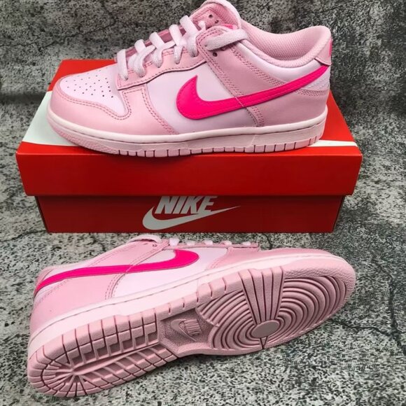 Nike Dunk Low “Pink Foam & Hyper Pink” – Sweet, Eye - Catching Sneakers - Picture 3 of 4